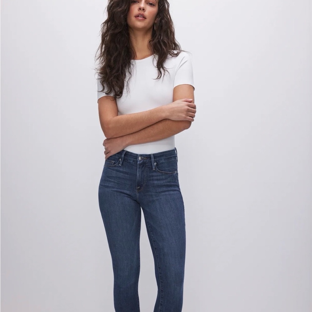 Good American Dark Blue Skinny Jeans